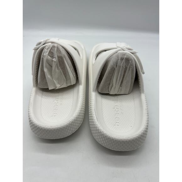 Beach Slides By J/Slides Size 10 White Eva So Cool New With Box Slip On - Picture 3 of 9